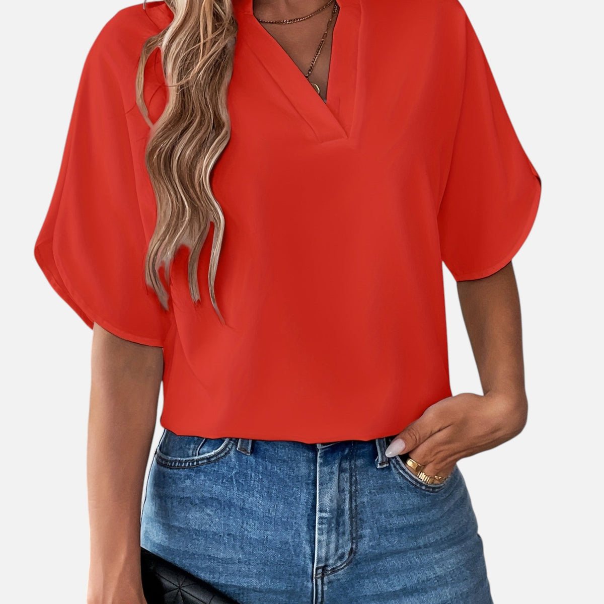Montavero | Chemise Femme Manches Courtes – Élégance Minimaliste